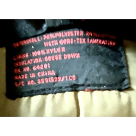 Countryside Outfitters Unisex L Extreme Weather Down Hood Gore Tex Coat Worn 1x - Picture 15 of 16